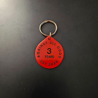 3 Years keytag