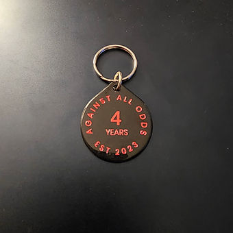 4 Years keytag