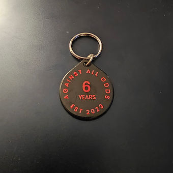 6 Years keytag