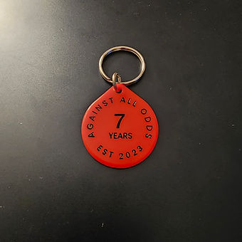 7 Years keytag