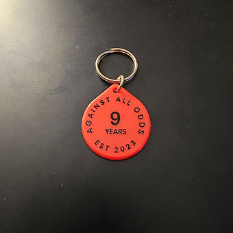 9 Years keytag